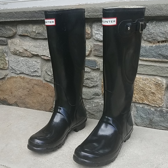 Hunter Shoes - Hunter original tall gloss boots